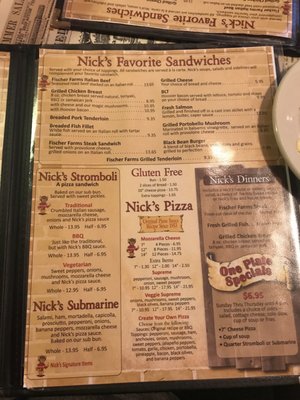 Menu photo 6 Nick's English Hut Bloomington, IN Menu photo 6 Nick's English Hut Bloomington, IN
