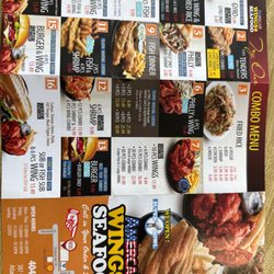 American Wings & Seafood - Menu