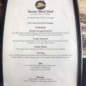 The Old Fashioned - Lunch menu 5/5 - American Near Me - Madison, Wisconsin