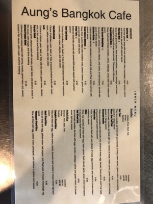 Menu photo 6 Aung's Bangkok Cafe Englewood, CO Menu photo 6 Aung's Bangkok Cafe Englewood, CO
