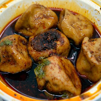 Xi’an Famous Foods - Spicy & Sour Lamb Dumplings (酸辣羊肉水餃): Menu #F4. - Chinese Near Me - Flushing, New York