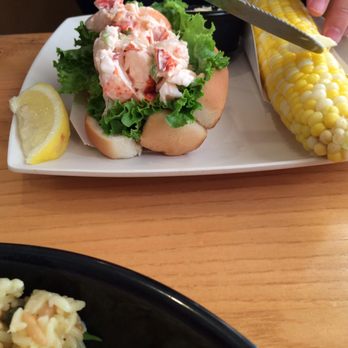 Anthony's Seafood - Can't say No to their lobster roll platter! Luke's, eat your out! - Seafood Near Me - Middletown, Rhode Island