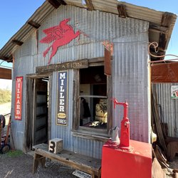 Vulture City Ghost Town - Gas station