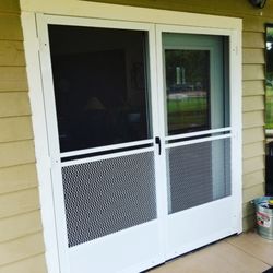 Affordable Window Screens - French Door (Double Swinging screen door)