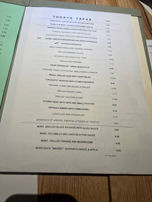Menu photo 1 La Flauta Barcelona, B Menu photo 1 La Flauta Barcelona, B