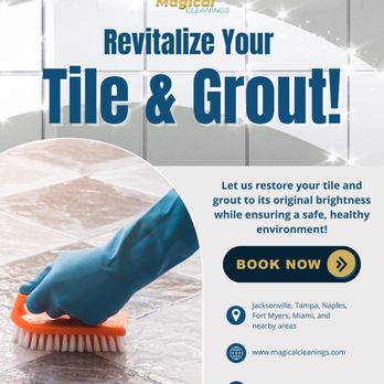 Magical Cleanings - Our tile and grout cleaning eliminates dirt, grime, and bacteria, ensuring a fresh and hygienic environment. - Home Cleaning Near Me Magical Cleanings - Our tile and grout cleaning eliminates dirt, grime, and bacteria, ensuring a fresh and hygienic environment. - Home Cleaning Near Me