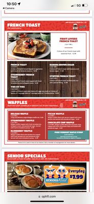 Menu photo 4 The Original Pancake House Aventura, FL Menu photo 4 The Original Pancake House Aventura, FL