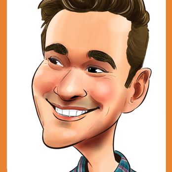 Jon Casey Caricatures - painterly style - Caricatures Near Me