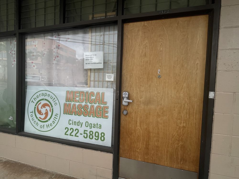 THERAPEUTIC TOUCH OF HEALTH, LLC Updated June 2024 99149 Moanalua