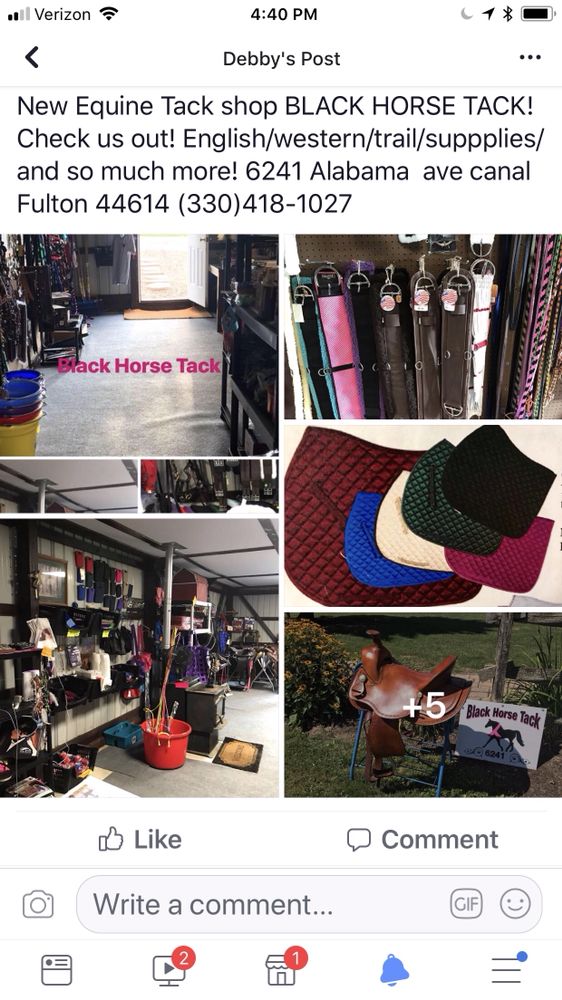 BLACK HORSE TACK & SUPPLY Updated September 2024 6241 Alabama Ave NW, Canal Fulton, Ohio