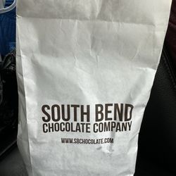 Bag of $25 chocolate.