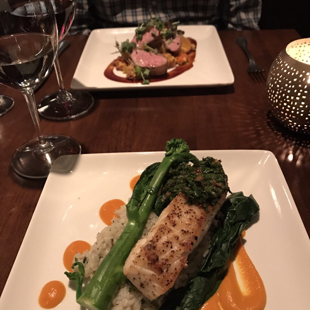 Brix & Mortar - Duck and halibut main entrees - Wine Bars Near Me - Vancouver, British Columbia Brix & Mortar - Duck and halibut main entrees - Wine Bars Near Me - Vancouver, British Columbia