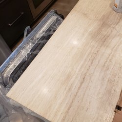 Counter-fix Stone Repair - Final repair marble counter