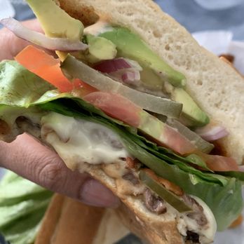 Chulla's Cafe - Chullas Steak Sandwich, packed with yummy sauce and veggies - Breakfast & Brunch Near Me - Rocklin, California