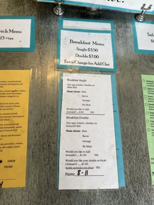Menu photo 3 Cindybread Telluride, CO