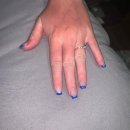 Full set that my friend had done Full set that my friend had done