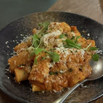 Jilli - Kimchi rigatoni - Korean Near Me - San Francisco, California Jilli - Kimchi rigatoni - Korean Near Me - San Francisco, California