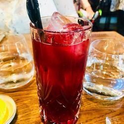 The Cross - Like a Cherry Bakewell - Cherry Juice, Hazelnut Syrup