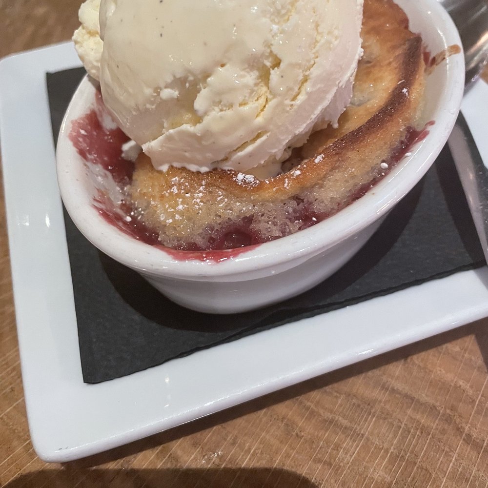 The River Merchant - Cherry Cobbler special - New American Near Me - Kent, Ohio The River Merchant - Cherry Cobbler special - New American Near Me - Kent, Ohio