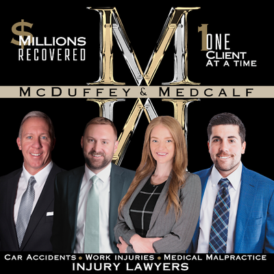 Meet Our Team - Tim McDuffey is the principle attorney of the McDuffey & Medcalf Law Firm, LLC. Tim grew up at the Lake of the Ozarks, graduating from Camdenton High School. He attended college at Missouri State University on a football scholarship. Tim was an outstanding student athlete. He received honors as an All American football player and was honored by the ESPN Academic All-American Football Team. He also received Missouri State University’s highest honor by being awarded the Virgil Cheek Award recipient for the University’s top student athlete.
Brad Medcalf
ATTORNEY AT LAW
Partner Brad Medcalf came to the firm in April of 2015. He grew up in Saint Louis, Missouri, graduating from De Smet Jesuit High School. Brad was a Nike Blue Chip recruit coming out of high school. Ultimately, he elected to attend Saint Leo University in Tampa Bay on a lacrosse scholarship. While there, the team saw unmatched success, winning multiple conference championships.
After two years of practicing law in Illinois, Rachel joined the firm in 2021. Rachel grew up in the suburbs of Chicago, and went on to attend Western Illinois University. Shortly thereafter, Rachel received her Juris Doctorate degree from Northern Illinois University’s College of Law, where she was awarded the Dean’s recognition scholarship and graduated with honors.
Adam Herrmann is an experienced attorney within the practice of workers’ compensation and personal injury law. His goal is to provide sound legal guidance to his clients while taking an empathetic approach to understanding the complexities of their cases. Meet Our Team - Tim McDuffey is the principle attorney of the McDuffey & Medcalf Law Firm, LLC. Tim grew up at the Lake of the Ozarks, graduating from Camdenton High School. He attended college at Missouri State University on a football scholarship. Tim was an outstanding student athlete. He received honors as an All American football player and was honored by the ESPN Academic All-American Football Team. He also received Missouri State University’s highest honor by being awarded the Virgil Cheek Award recipient for the University’s top student athlete.
Brad Medcalf
ATTORNEY AT LAW
Partner Brad Medcalf came to the firm in April of 2015. He grew up in Saint Louis, Missouri, graduating from De Smet Jesuit High School. Brad was a Nike Blue Chip recruit coming out of high school. Ultimately, he elected to attend Saint Leo University in Tampa Bay on a lacrosse scholarship. While there, the team saw unmatched success, winning multiple conference championships.
After two years of practicing law in Illinois, Rachel joined the firm in 2021. Rachel grew up in the suburbs of Chicago, and went on to attend Western Illinois University. Shortly thereafter, Rachel received her Juris Doctorate degree from Northern Illinois University’s College of Law, where she was awarded the Dean’s recognition scholarship and graduated with honors.
Adam Herrmann is an experienced attorney within the practice of workers’ compensation and personal injury law. His goal is to provide sound legal guidance to his clients while taking an empathetic approach to understanding the complexities of their cases.