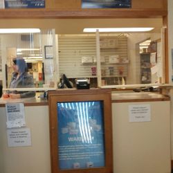 US Post Office - Plexi glass protection