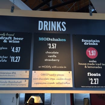 MOD Pizza - Adult beverages as well - Pizza Near Me - Beaverton, Oregon