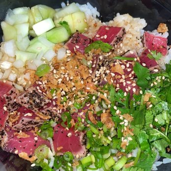 Okey Poke - Black pepper tuna bowl - Sushi Bars Near Me - Gaithersburg, Maryland