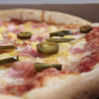 Sals' Pizza - Hawaiian Pizza (added my own pickled jalapeños at home) - Italian Near Me - Elizabethtown, Pennsylvania Sals' Pizza - Hawaiian Pizza (added my own pickled jalapeños at home) - Italian Near Me - Elizabethtown, Pennsylvania