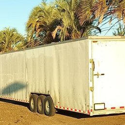 Dually truck and enclosed trailer Dually truck and enclosed trailer