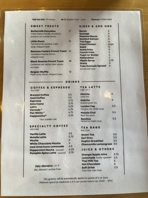 Menu photo 5 Elephant Grind Coffee Richmond Hill, ON