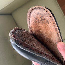 Third pair of strand shoes to fail. Not acceptable for $425. My Bally loafers lasted many years.