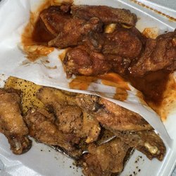 Honey pepper garlic & hot teriyaki