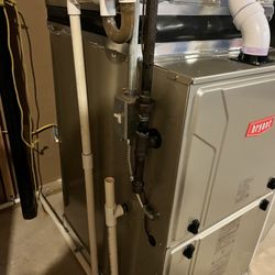 Flo-Aire Heating and Cooling - Furnace installation.