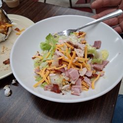 Lakeside Grill - Part of the chef salad shared with 2.