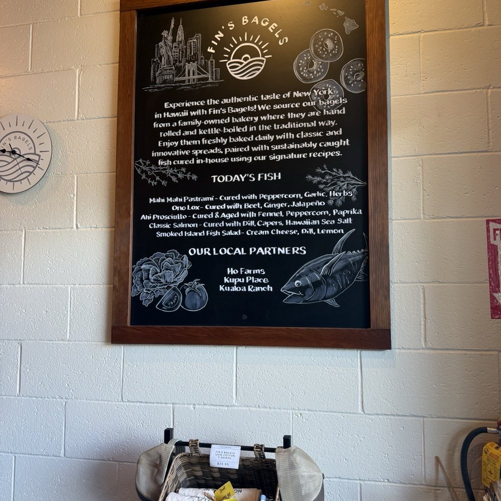 Fin's Bagels - Decor - Bagels Near Me - Honolulu, Hawaii Fin's Bagels - Decor - Bagels Near Me - Honolulu, Hawaii