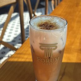 Iced Creme Brulee Latte
