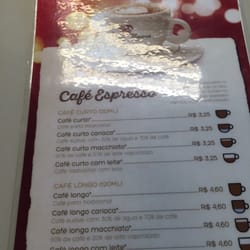 Della Nonna Pães e Doces - Cardápio café