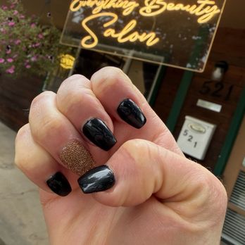 Everything Beauty Salon - This Swarovski crystal pop nail is perfect for the fall season! - Nail Salons Near Me - Sandpoint, Idaho Everything Beauty Salon - This Swarovski crystal pop nail is perfect for the fall season! - Nail Salons Near Me - Sandpoint, Idaho