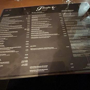 Filosofía Restaurante - current menu - Game Meat Near Me - Tarragona, T
