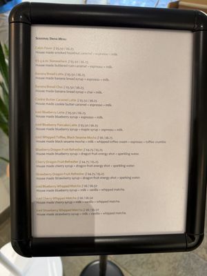 Menu photo 2 Ponder Coffee Mount Pleasant, MI