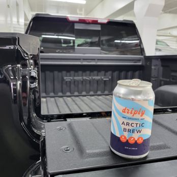 driply - a can of arctic brew in the back of a truck - Coffee Roasteries Near Me - Los Angeles, California