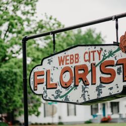 Webb City Florist & Greenhouse - The original Route 66 sign.