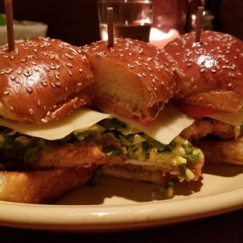 The Honor Bar - big chicken sandwich - American Near Me - Dallas, Texas The Honor Bar - big chicken sandwich - American Near Me - Dallas, Texas