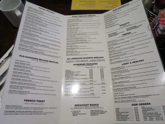 Menu photo 1 Stacks San Jose, CA