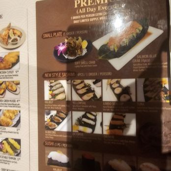Eat's Ayce Sushi - Menu - Japanese Near Me - Alhambra, California