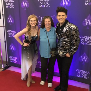 The Wagsters Magic Theatre - My grandma got a picture with Brendan and Hannah after going on stage for an amazing act! - Performing Arts Near Me - Williamsburg, Virginia The Wagsters Magic Theatre - My grandma got a picture with Brendan and Hannah after going on stage for an amazing act! - Performing Arts Near Me - Williamsburg, Virginia