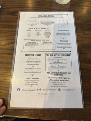 Menu photo 4 Boots & Bourbon Greensboro, NC