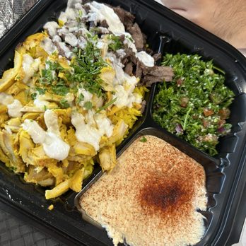 Shawarma Guys - Wagyu beef and chicken plate - Middle Eastern Near Me - La Mesa, California