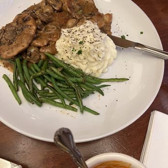 Minervas - Pork Medallions in Marsala sauce with fantastic mashed potatoes - Bars Near Me - Rapid City, South Dakota Minervas - Pork Medallions in Marsala sauce with fantastic mashed potatoes - Bars Near Me - Rapid City, South Dakota