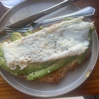 Hops & Beans Cafe - Avocado Toast added egg white - Cafes Near Me - Fremont, California Hops & Beans Cafe - Avocado Toast added egg white - Cafes Near Me - Fremont, California